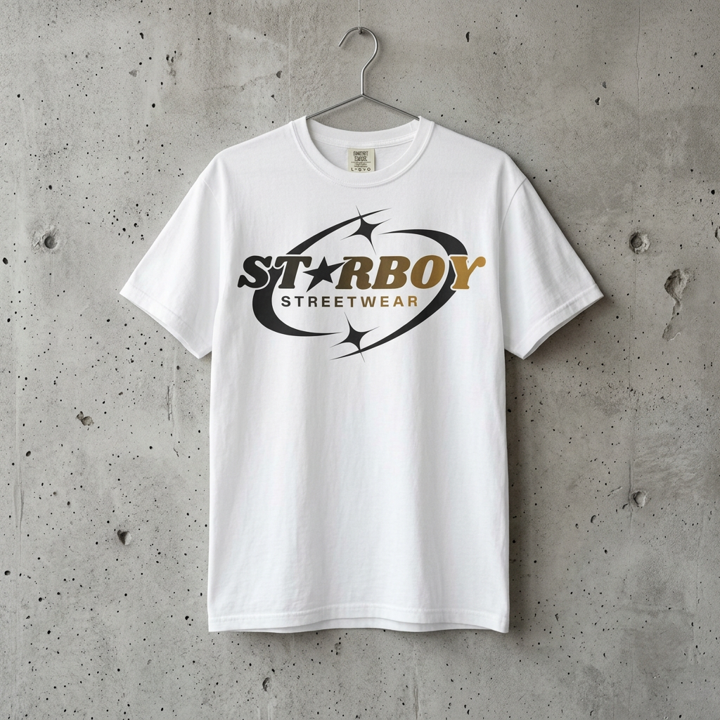 Starboy Streetwear T-Shirt — Retro Logo Graphic Tee