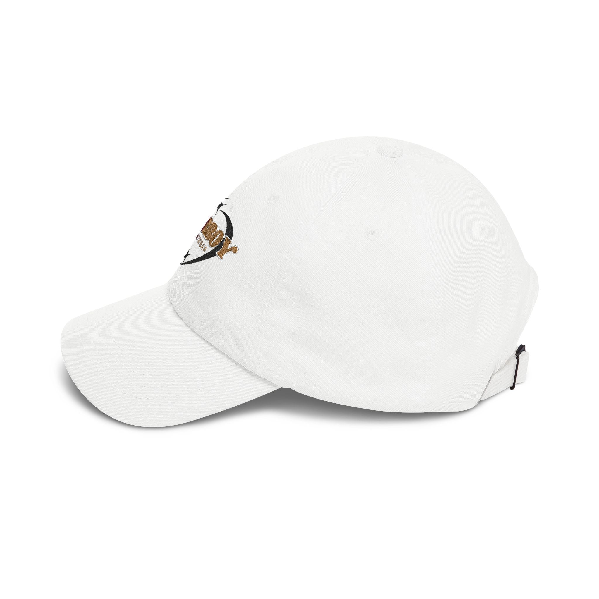 Starboy Streetwear Classic  Cap — White Embroidered Logo Hat